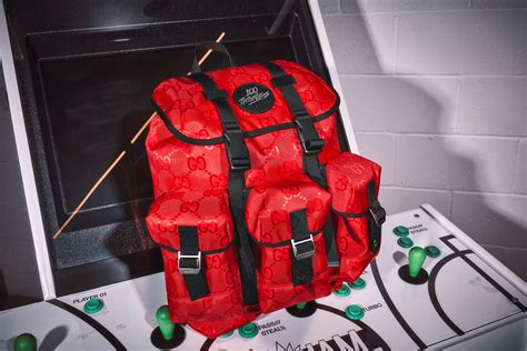 100 thieves gucci backpack|gucci 100 thefts backpack.